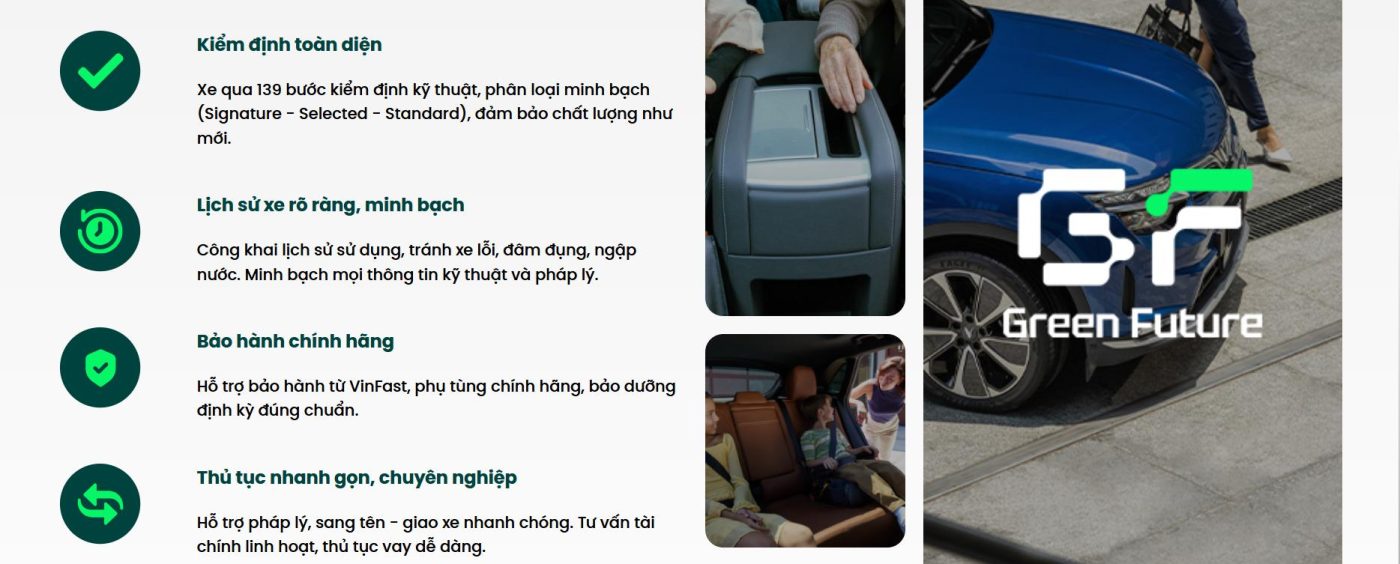 Lợi ích khi chọn VinFast VF8 đã qua sử dụng